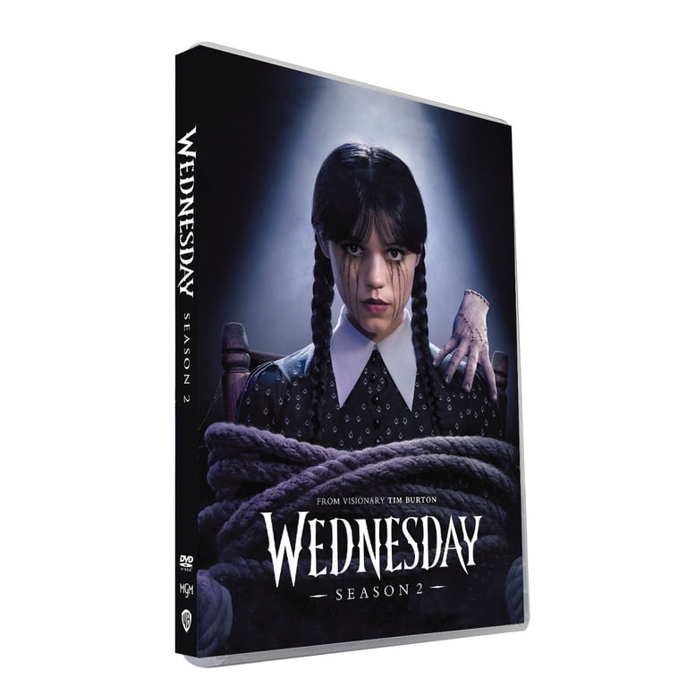 Box Set Wednesday Complete Season 2 (DVD, 3-Disc) New & Sealed