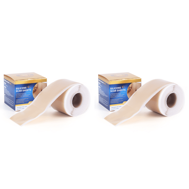 3M Silicona para Cicatrices Cinta Quirúrgicas Quemadura (marrón Claro) Rojo
