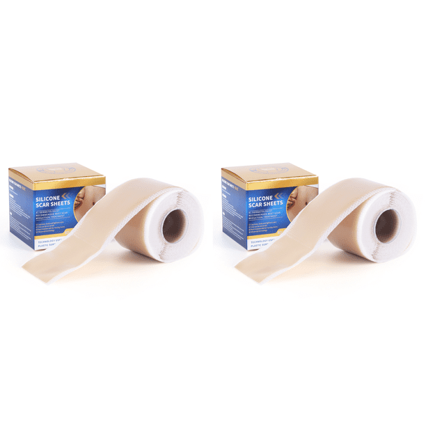 3M Silicona para Cicatrices Cinta Quirúrgicas Quemadura (marrón Claro) Rojo