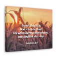 thumbnail image 6 of Scripture Walls  Be Not Deceived Galatians 6:7 Bible Verse Canvas Christian Wall Art Ready to Hang Unframed, 6 of 17