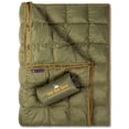 thumbnail image 1 of Get Out Gear Manta de camping doble hinchada: extra hinchada, plegable, ligera y cálida | Ideal para exteriores, viajes, estadios, festivales, playa, hamacas | Edredón de campamento resistente al agua, 1 of 5