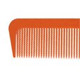 thumbnail image 2 of Peine para peinar el cabello resistente al calor con mango ergonómico para salón y hogar – Naranja, 2 of 5