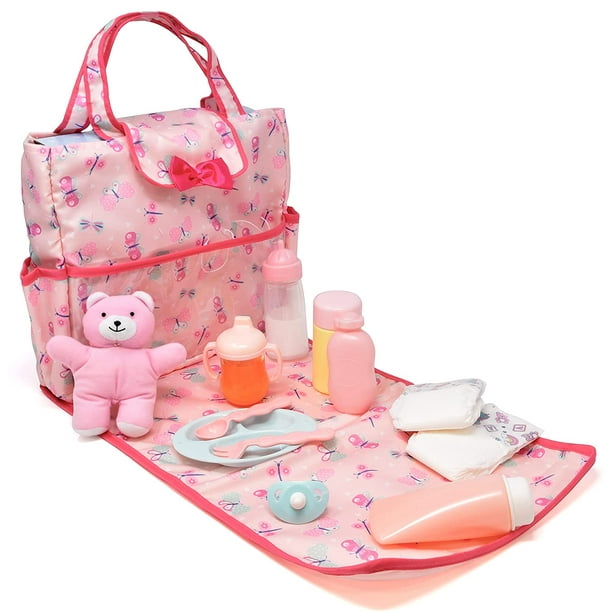 Couches et culottes pour poupée nouveau-né, accessoires pour jouet de 43  cm, petite sortie SR, sac de couchage