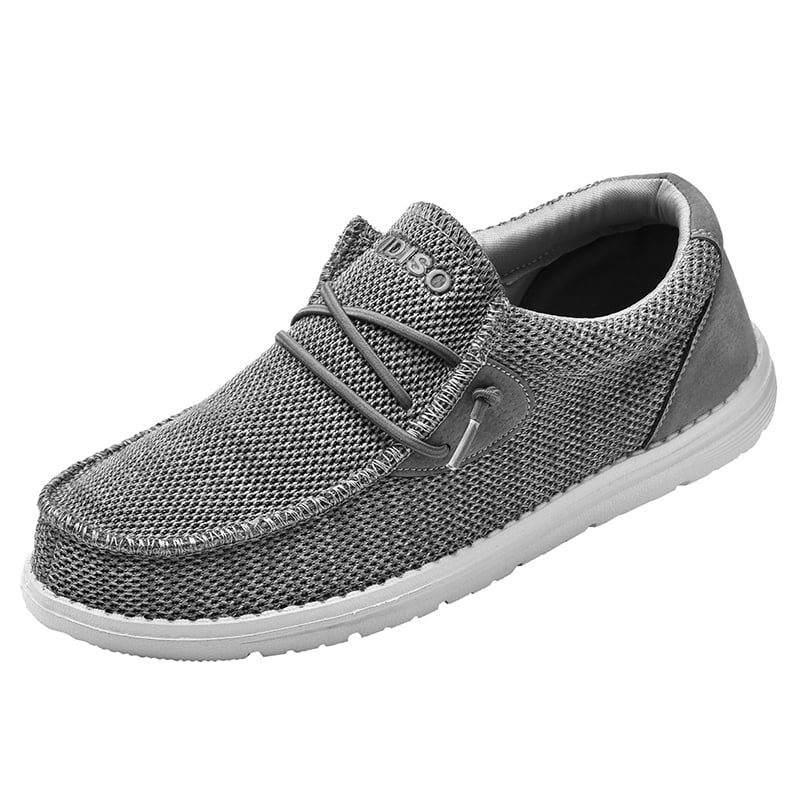 XIDISO Men Loafers Slip on Walking Shoes Sneakers Casual Mesh Male Shoe