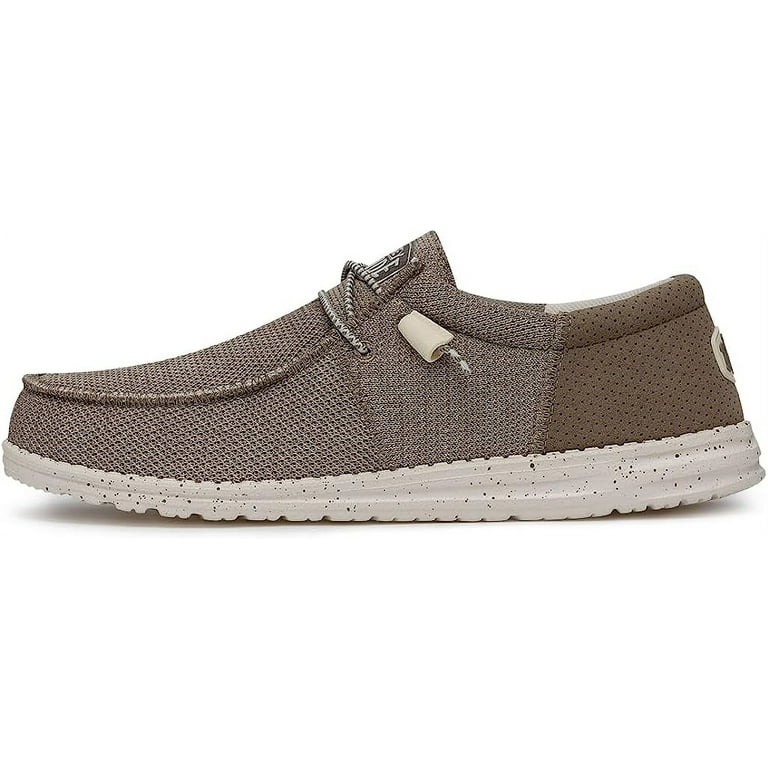 HEY DUDE Wally Sox Men Adult shoe size Men 15 Casual 110354000 Charcoal