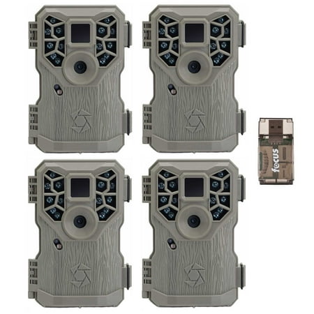 Stealth Cam PX14X P 10MP Digital Scouting Trail Game Camera (4-Pack) with