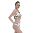thumbnail image 2 of Kdxio Animals-1 for Womens High Waisted Bikini Top Sports Style Two Piece Bathing Suits, 2 of 5