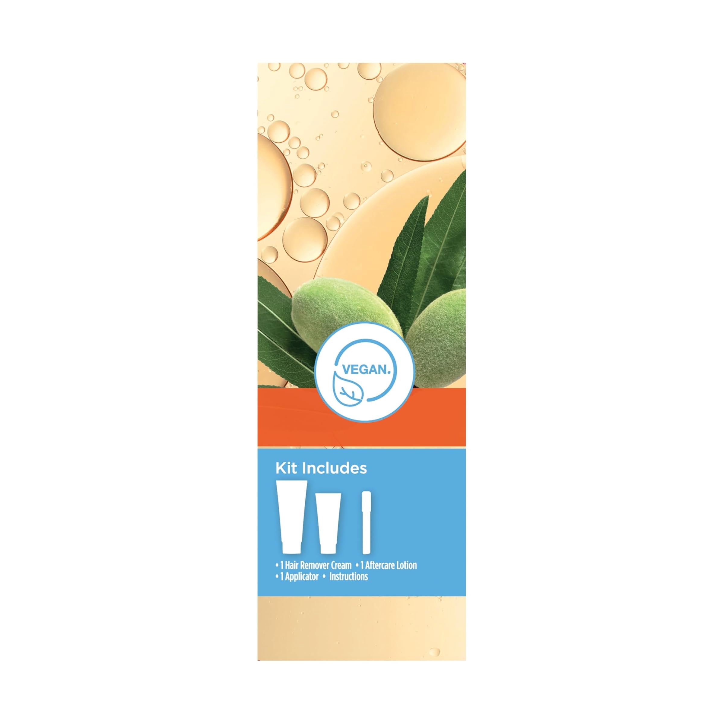 Sally Hansen Cream Hair Remover for Face, Vegan Formula, Dermatologist-Tested, Easy to Use