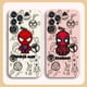 thumbnail image 2 of Case For iPhone 14 13 12 11 Pro XS Max Mini X XR 7 8 6 6S Plus Colour Simple Liquid Silicone Case Marvel's Spider-Man Deadpool, 2 of 5
