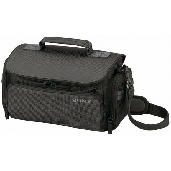 Funda de transporte Sony LCS-U30 para videocámara, Cybershot, Alpha NEX