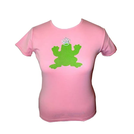 My Flat in London Pink Short Sleeve Green Crowned Prince with Rhinestone T-Shirt - (Best Offers On Clothes)