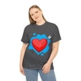 thumbnail image 4 of Soluvd Unisex Heavy Cotton Tee Heartemis, 4 of 12