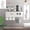 3 cups of ash, variant on Toothbrush Holder Wall Mounted With Double Automatic Toothpaste Dispenser Squeezer Kit, 3 Cups/2 Cups