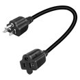 thumbnail image 4 of Cable De Alimentión 32cm 3 Prong Core 3x3.3mm2 Para Monitor De Computadora Sunnimix conector del cable, 4 of 7