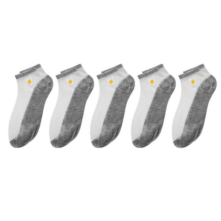 

6 pairs * 5 Pairs Women Casual Cute Little Daisy Mesh Splice Breathable Short Socks long socks for girls