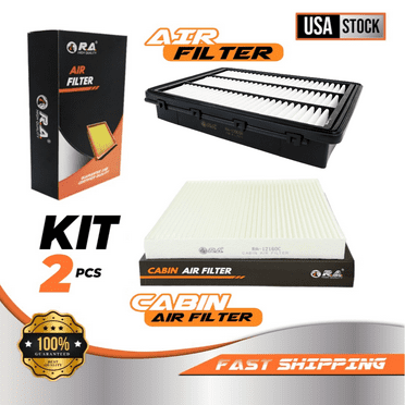 Engine & Cabin Air Filter Set for  Hyundai Tucson 2016 - 2021 1.6L 2.0L 2.4L/Kia Sportage 2017 - 2022 2.0L 2.4L EX S LX SXL