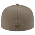 thumbnail image 4 of Men's New Era Olive Cleveland Guardians Color Pack A-Frame 59FIFTY Fitted Hat, 4 of 5
