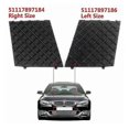 thumbnail image 4 of 2pcs Bumper Grill Cover Bumper Grill Cover For Bmw 5 Series Front Bumper Grill Trim Plastic For E60/ E61 With M, 4 of 5
