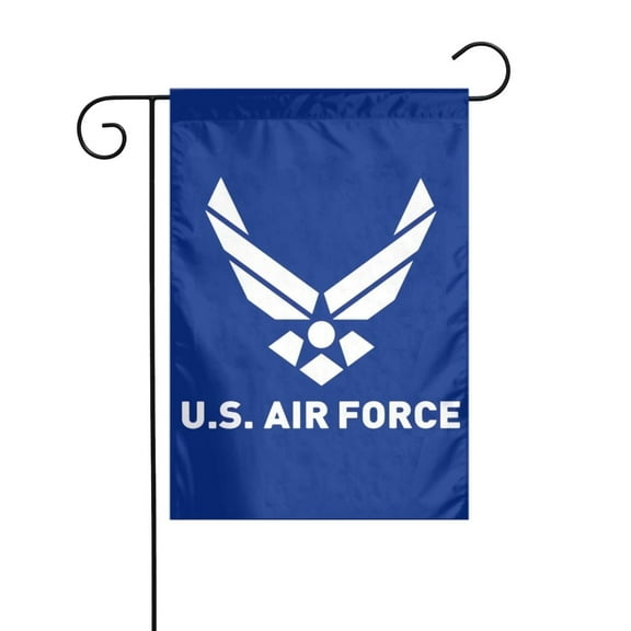 Department Of The Air Force Garden Flag for Yard Outside Decorations Double Sided for Home Indoor Outdoor Porch Patio Garden 12x18 in