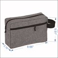 thumbnail image 3 of Muka Toiletry Bag,Small Travel Dopp Kit,Shaving Bag for Men and Women-Black, 3 of 8