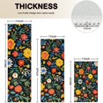 thumbnail image 4 of Pioneer Flower Floral Print Pattern Kitchen Rugs Sets Of 3,Kitchen Runner Rugs Non Skid Washable,Decorative Kitchen Floor Mats for Kitchen,Sink,Laundry,17"x30"+ 17"x47" + 17"x59", 4 of 6