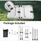 thumbnail image 2 of Small Folding Aluminum Camping Table Picnic for Outdoor Indoor 2Ft, 2 of 5