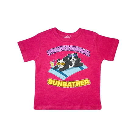 

Inktastic Cute Baby Pandas Professional Sunbather Gift Toddler Boy or Toddler Girl T-Shirt