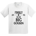 thumbnail image 3 of Inktastic Finally I'm the Big Cousin Youth T-Shirt, 3 of 5