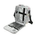 thumbnail image 2 of Unique Bargains 1 Pc Portable Lunch Bag with Shoulder Strap Gray, 2 of 5