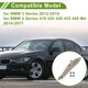 thumbnail image 3 of Cubierta de recorte de manija de puerta del lado del pasajero trasero derecho para BMW Serie 3 316 318 320 328 330 335 340 M3 2012-2018 No.51427281470 Beige ABS 1 Pc, 3 of 6