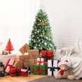 thumbnail image 4 of Costway 6ft Snow Flocked Artificial Christmas Tree w/ 715 Glitter PE & PVC Tips, 4 of 10
