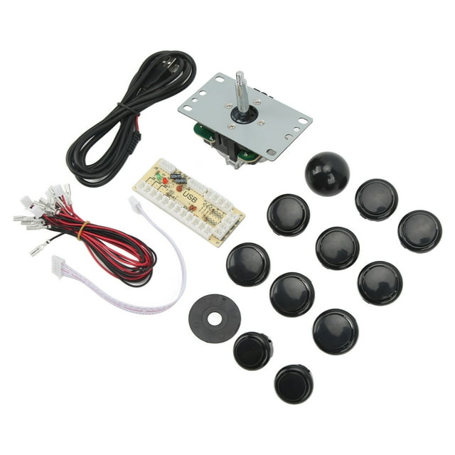 Ensemble de Joysticks d'Arcade, Contrôleur USB DIY pour Ordinateur, Pièce de Joysticks d'Arcade, Joystick d'Arcade aux Performances Inégalées