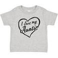 thumbnail image 3 of Inktastic I Love My Auntie in Black Chalk Heart Boys or Girls Baby T-Shirt, 3 of 5