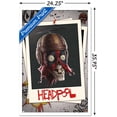 thumbnail image 3 of Marvel Deadpool & Wolverine (2024) - Headpool Wall Poster, 22.375" x 34" Framed, 3 of 4