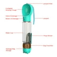 thumbnail image 5 of Pet Water Bottle for Walking Outdoor Portable Dog Travel Water Bottle with Food Container Combo Pet Water bottle 500ML Detachable for Drinking and Eating Suitable for Cats and Puppy, 5 of 10