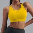 thumbnail image 6 of vdgthytj Yoga Tank Tops for Women with Built in Bra Sleeveless Crew Neck Cross Back Slim Fitted Quick Dry Gym Workout Crop Tops, 6 of 6