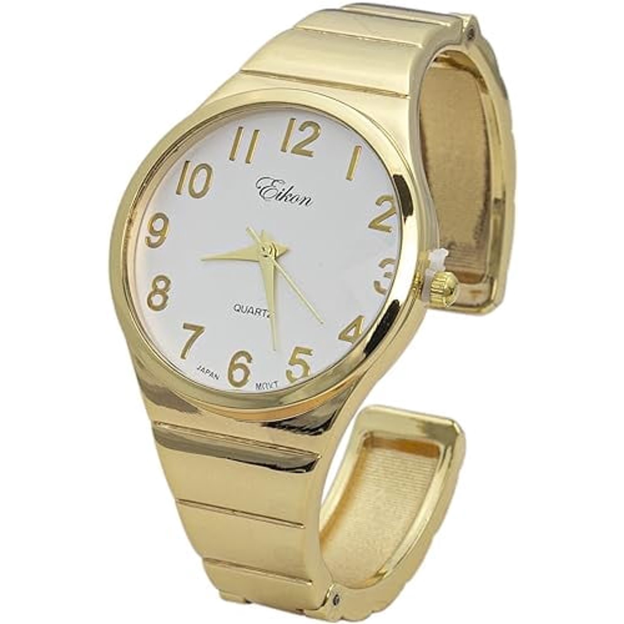 Blekon Collections Womens 35mm Case Simple Designed Cuff Bangle Watch