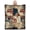 Black1, variant on Vintage London Union Jack and Double Decker Bus Throw Blanket, Soft Plush Flannel Fleece with Big Ben and Phone Booth Design for Home Decor