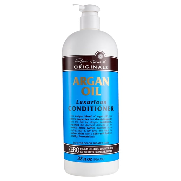Renpure Originals Argan Oil Luxurious Conditioner With Pump 32 Fl Oz Walmart Com Walmart Com