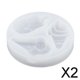 thumbnail image 1 of Juego de moldes de helado de silicona de primera calidad, 3 piezas para manualidades con resina epoxi 2 piezas, 1 of 8