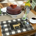 thumbnail image 6 of Highland Home "Lodge Life" 4-Pack Reversible Easy Care Plastic Placemats, 6 of 7