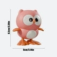 thumbnail image 3 of Jacenvly New Toys Under $5 Jumping Owl Wind up Wind up Running and Moving Toys for Children Toys for 1 Year Old Learning Toys Toy Deals 3 Year Old Girl Gifts, 3 of 6