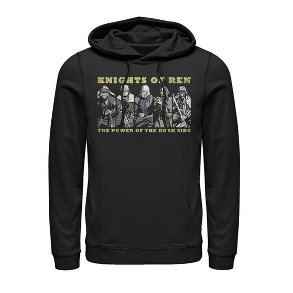 Men's Star Wars: The Rise of Skywalker Knights of Ren Power Pull Over Hoodie Black 2X Large