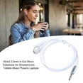 thumbnail image 3 of Yammee 3.5mm in Ear Single-Side Earphones Single Side Corded Headsets Mono Earbud Headphone for Mobile Phones Notebook, 3 of 10
