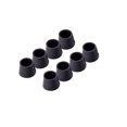 thumbnail image 3 of 8 Pieces Table Chair Rubber Leg Tips Caps,1 Inch,Black, 3 of 4