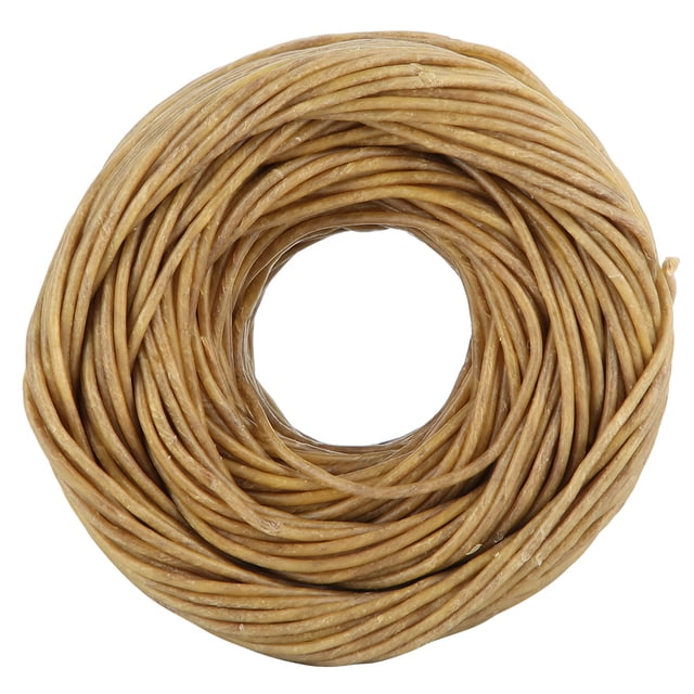 Beeswax Coating Candle Wick,2mm Fiber Wick Natural Scented Candle Wick Candle Wicks Enhanced Features