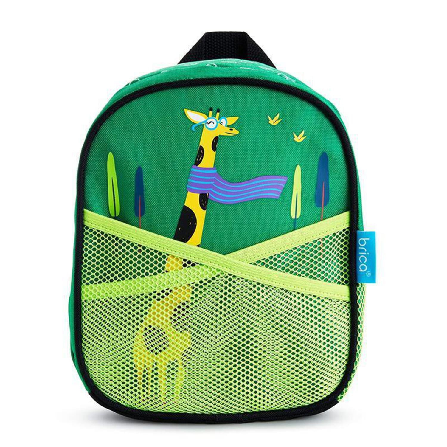 Munchkin® Brica® By-My-Side™ Toddler Safety Harness Backpack with Leash, Giraffe, Green, Unisex