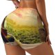 thumbnail image 1 of Fotbe Red Wine Glasses Shorts Sin Costuras – Shorts Deportivos de Cintura Alta para Mujer, Elásticos para Gimnasio, Yoga, Running o Ciclismo-Medium, 1 of 8