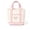 Pink, variant on 2026 Mini Pastel Stripe Canvas Tote Bag, TJ Limited Edition Canvas Embroidery Handbag, Women's Lightweight Durable Summer Beach Bag for Vacation Commute Everyday, Pink