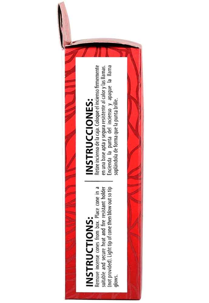 Mainstays Incense Cones, Dragon's Blood Fragrance (Red), 40 Pack